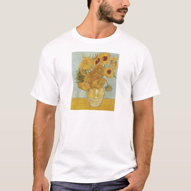 Van Gogh Gemälde: Van- Goghsonnenblumen T-Shirt (Vorderseite)