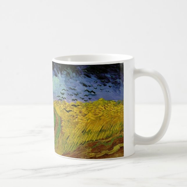Van Gogh Gemälde: Van- Goghweizen-Feld Kaffeetasse (Rechts)