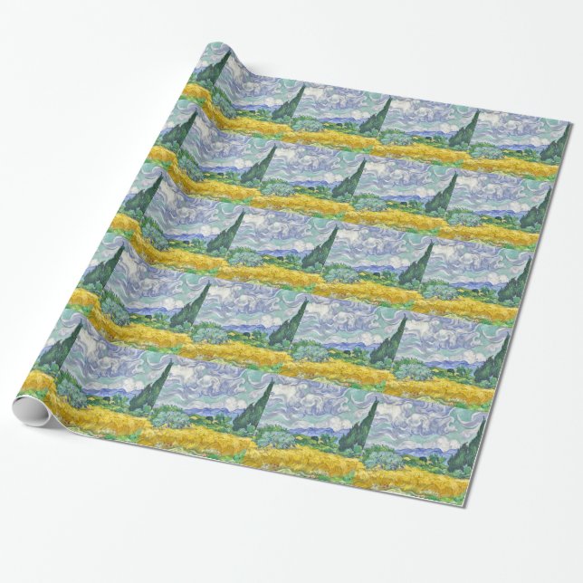 Van Gogh Geschenkpapier (Ungerollt)