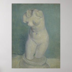Van Gogh Gips-Torso - Klassische Statuette Kunst Poster