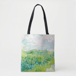 Van Gogh Green Wheat Fields Auvers. Impressionismu Tasche