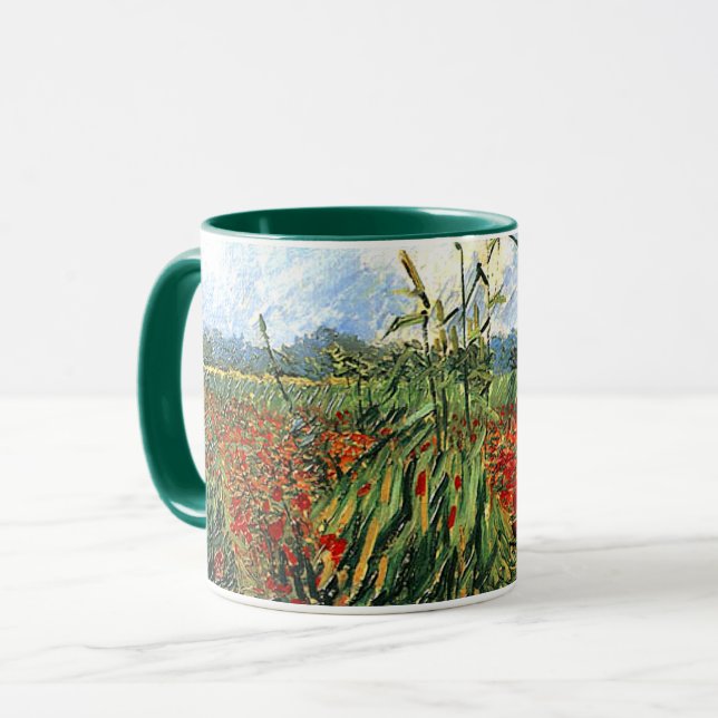 Van Gogh - Grüne Ohren des Weizen Tasse (Vorderseite Links)
