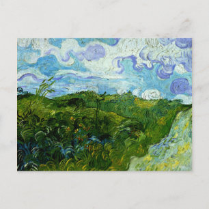 Van Gogh - Grüne Weizenfelder Postkarte