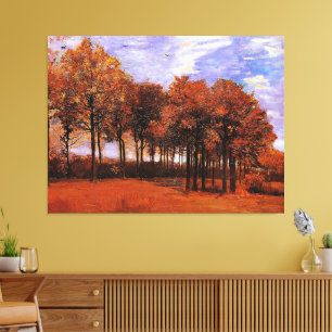 Van Gogh - Herbstlandschaft, Leinwanddruck