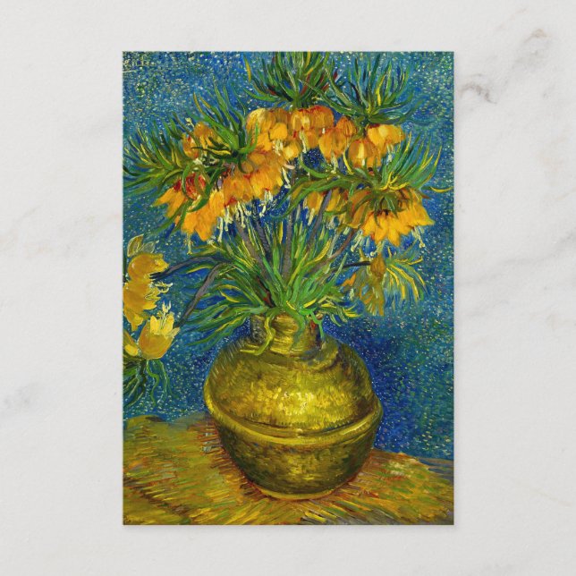 Van Gogh Imperial Fritillaries Begleitkarte (Vorderseite)