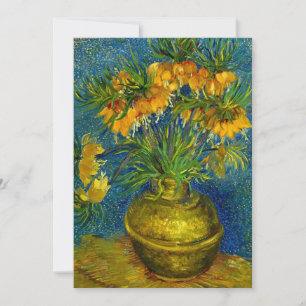 Van Gogh Imperial Fritillaries Einladung