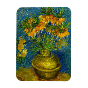 Van Gogh Imperial Fritillaries Magnet