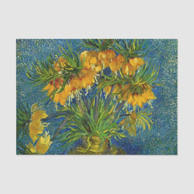 Van Gogh Imperial Fritillaries Seidenpapier (Vorderseite)