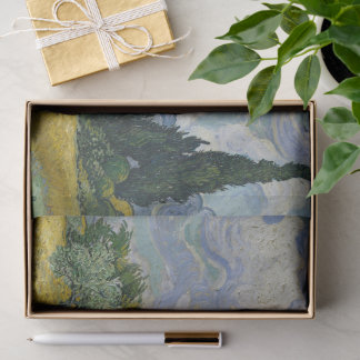 Van Gogh Impressionismus Weizenfeld Malerei Natur Seidenpapier