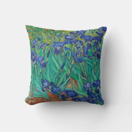 Van Gogh Ire. Blauer Vintager Impressionismus Kissen
