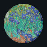 Van Gogh Ire. Blumenimpressionismus Magnet<br><div class="desc">Van Gogh Magnet "Ire". Blauer Blumenimpressionismus Kunst.</div>