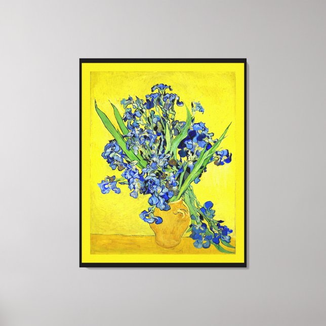 Van Gogh - Ire gerahmt Leinwanddruck (Vorderseite)