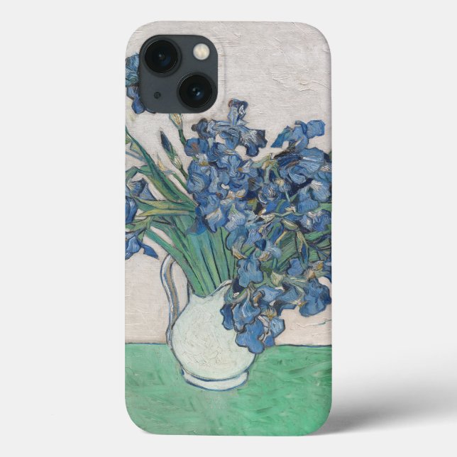 Van Gogh Iris Vase Malerei Impressionismus Case-Mate iPhone Hülle (Rückseite)