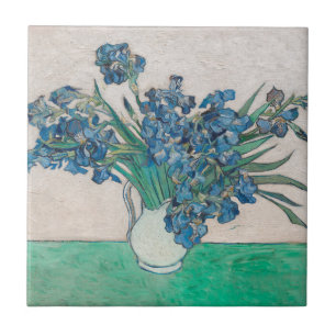Van Gogh Iris Vase Malerei Impressionismus Fliese