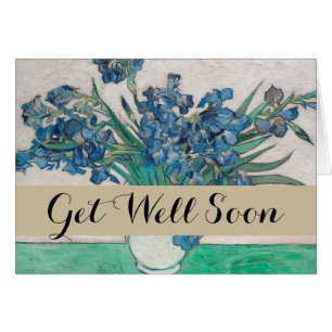 Van Gogh Iris Vase Peinture Impressionnisme