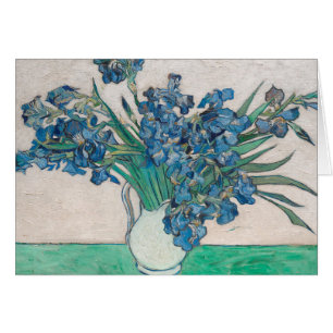 Van Gogh Iris Vase Peinture Impressionnisme