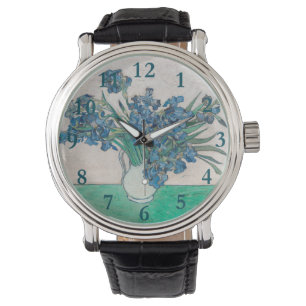 Van Gogh Iris Vasenmalerei Impressionismus Armbanduhr