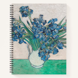 Van Gogh Iris Vasenmalerei Impressionismus Notizbuch