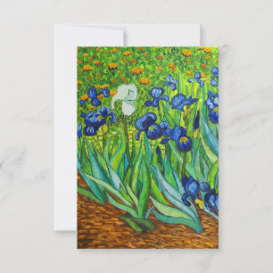 Van Gogh Irises Ankündigung