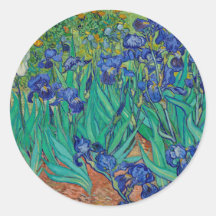 Van Gogh Irises Bloral Painting