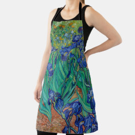 Van Gogh Irises Bloral Painting Schürze