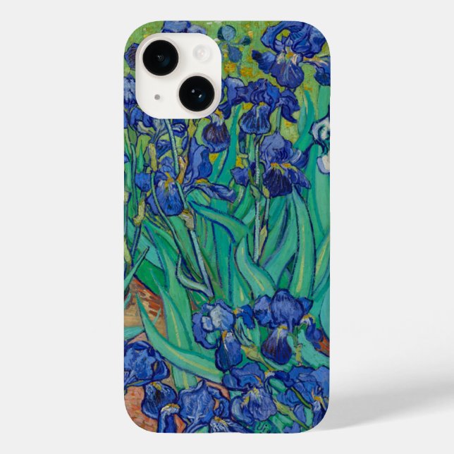 Van Gogh Irises Case-Mate iPhone 14 Hülle (Rückseite)