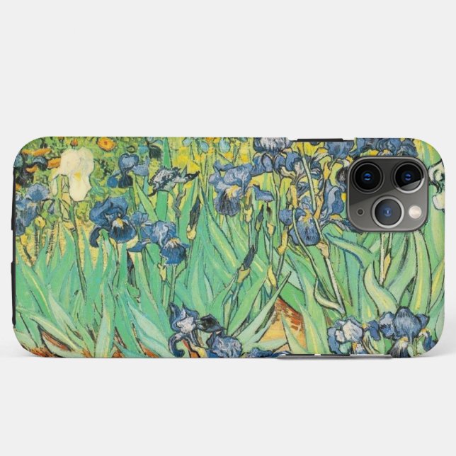 Van Gogh Irises Case-Mate iPhone Hülle (Rückseite (Horizontal))
