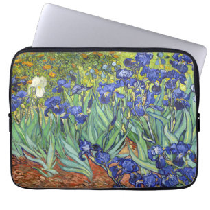 Van Gogh Irises die Vintage feine Blumen Kunst Laptopschutzhülle