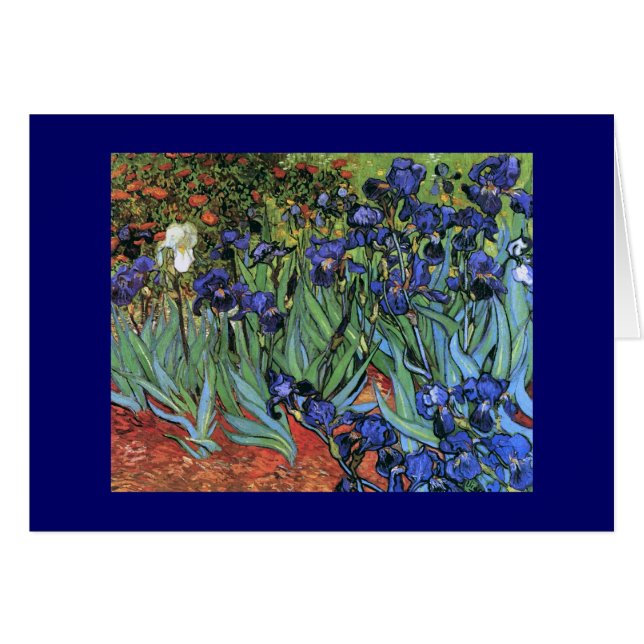Van Gogh Irises (F608) Art Vintage (Devant Horizontal)