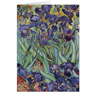 Van Gogh Irises Peinture impressionniste