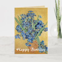 Van Gogh Irises Vasen-blauen