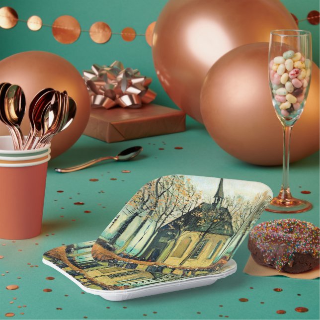 Van Gogh - Kongregation, Reformierte Kirche Pappteller (Multi)