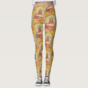 Van Gogh Korridor Asylum Gelb Impressionistische K Leggings