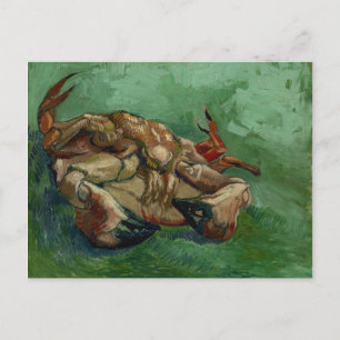 Van Gogh   Krabben auf dem Rücken   Adressänderung Ankündigungspostkarte