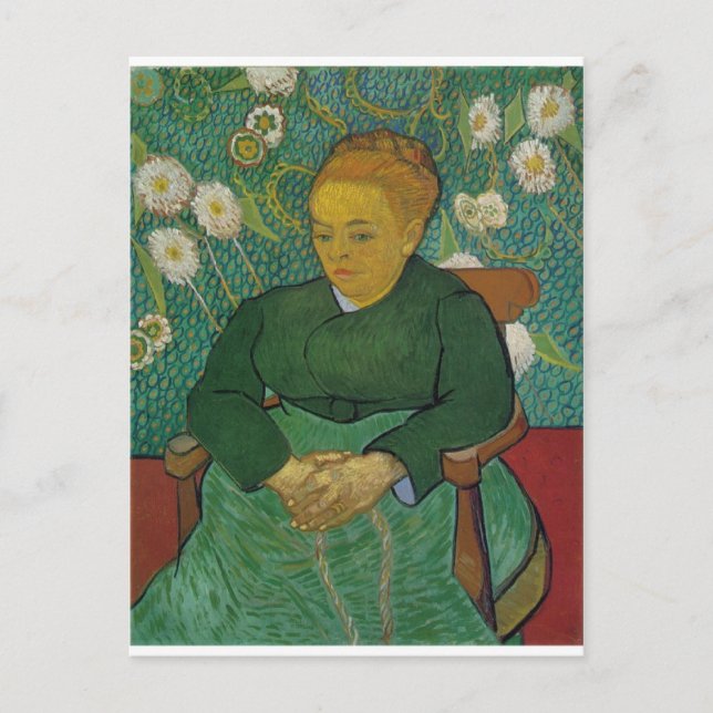 VAN GOGH - LA BERCEUSE (AUGUSTINE ROULIN) POSTKARTE (Vorderseite)