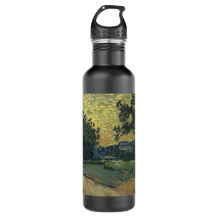 Van Gogh Landschaft in der Dämmerung Trinkflasche