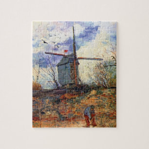 Van Gogh - Le Moulin De La Galette Windmühle