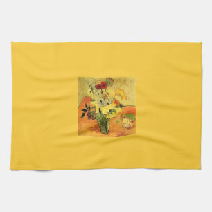 Van Gogh malt launische Blüten Blumen Reben Handtuch