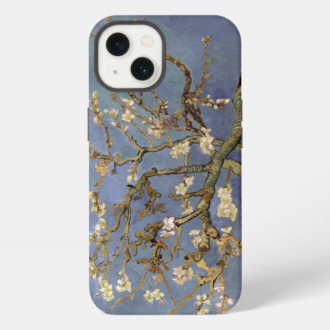 Van Gogh Mandelblüte iPhone Hülle (Rückseite)