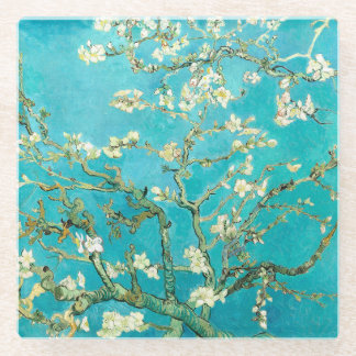 VAN GOGH - Mandelblüten Glasuntersetzer