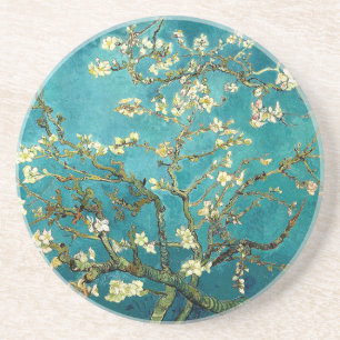 Van Gogh Mandelblüten Klassischer Impressionismus Getränkeuntersetzer