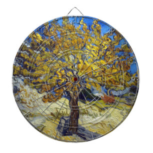 Van Gogh Maulbeerbaum Meisterwerk Kunst Dartscheibe