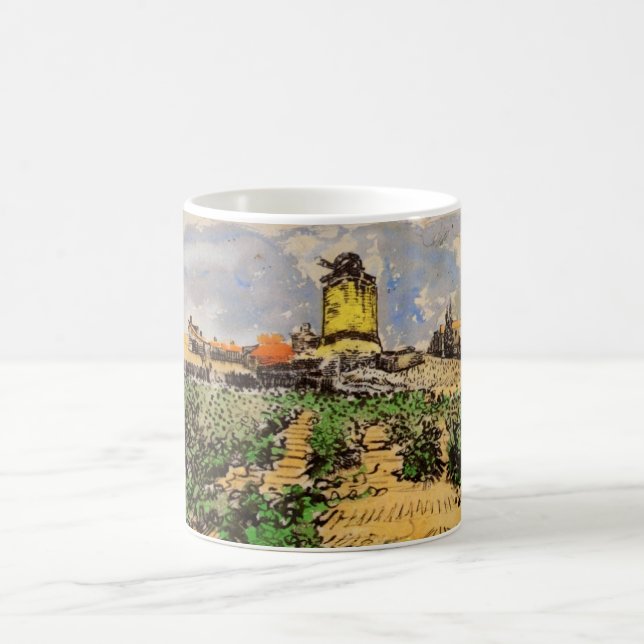 Van Gogh Mill von Alphonse Daudet bei Fontevielle Kaffeetasse (Mittel)