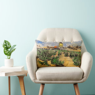 Van Gogh Mühle von Alphonse Daudet in Fontevielle Lendenkissen