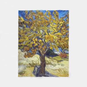 Van Gogh Mulberry Tree Masterpiece Art Fleecedecke
