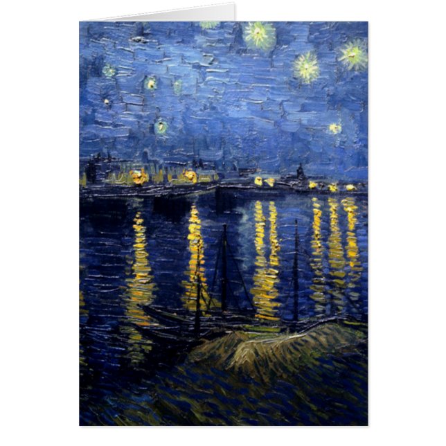 Van Gogh Nuit étoilée sur Rhône (Devant)