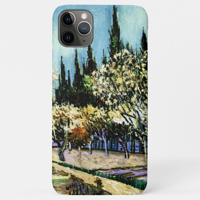 Van Gogh - Obstgarten umgeben von Zypressen Case-Mate iPhone Hülle (Rückseite)
