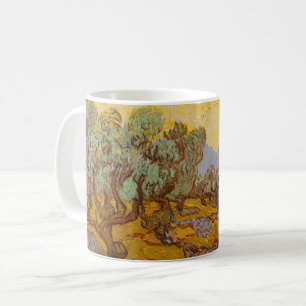 Van Gogh Olivenbäume Gelbe Sonne Himmel Kaffeetasse