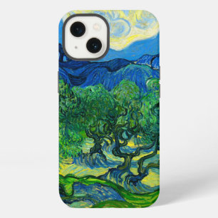 Van Gogh Olivenbäume in einer bergigen Landschaft iPhone Hülle
