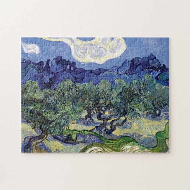 Van Gogh - Olivenbäume in einer Berglandschaft (Horizontal)